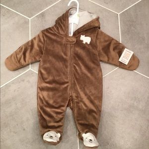 NWT Carter’s Just One You plush baby bunting